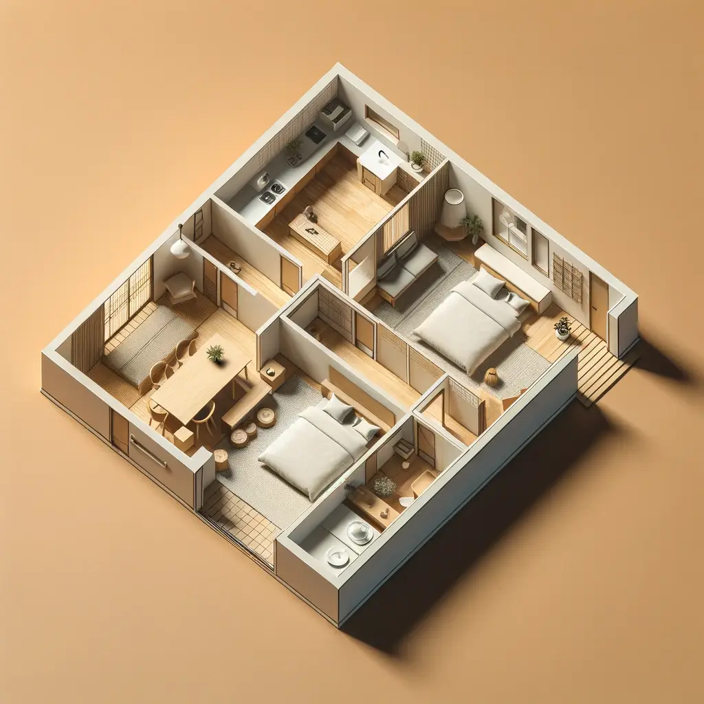 Ide Desain Rumah 2 Kamar Tidur Minimalis: Inspirasi untuk Rumah Idaman