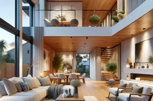 Ghoorib.com | Desain Rumah Luas 200m2 Solusi Cerdas untuk Ruang Keluarga yang Hangat!